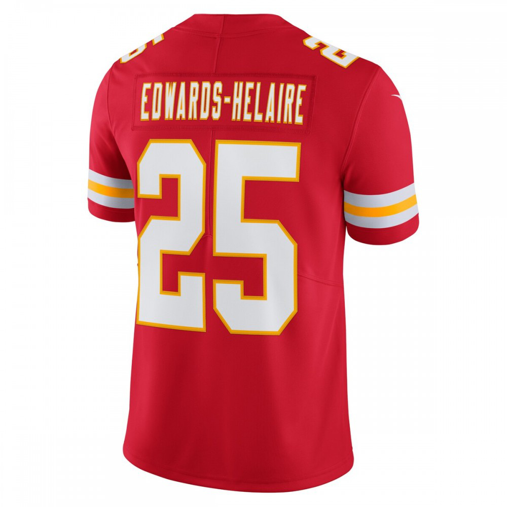 Clyde Edwards-Helaire Kansas City Chiefs Nike Vapor Limited Jersey - Red-Profan Arena